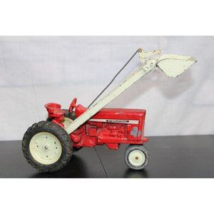 Vintage Ertl International Toy Tractor with Plow